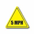 Ergomat 20in TRIANGLE SIGNS - 5 MPH DSV-SIGN 400 #0099 -UEN